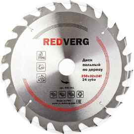 Диск пильный по дереву REDVERG 250х32/30мм 24T (800261)