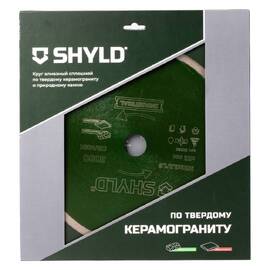 Диск алмазный по керамограниту и природному камню SHYLD 300х1.6х32мм (30360) — Фото 1