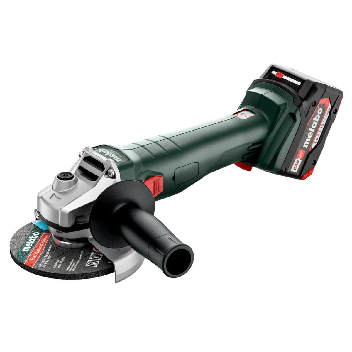 Машина шлифовальная угловая аккумуляторная Metabo W 18 L 9-125 — Фото 1